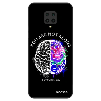 Obal pre Xiaomi Redmi Note 9S - Brain - White