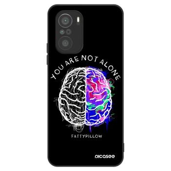 Obal pre Xiaomi Poco F3 - Brain - White