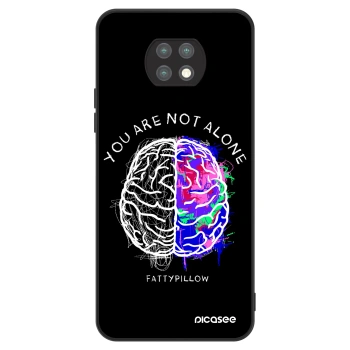 Obal pre Xiaomi Redmi Note 9T - Brain - White