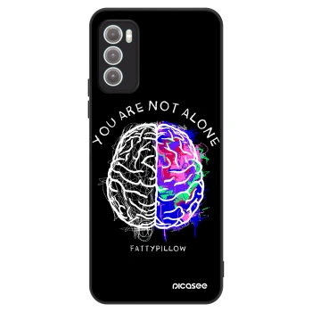 Obal pre Motorola Moto G60 - Brain - White