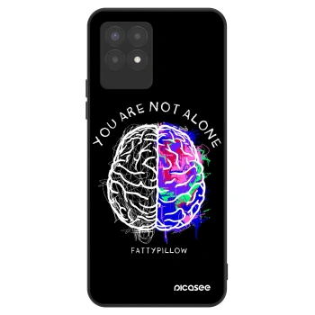 Obal pre Realme 8i - Brain - White