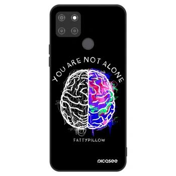 Obal pre Realme C21Y - Brain - White