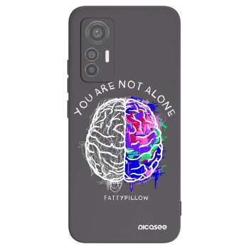 Picasee silikónový čierny obal pre Xiaomi 12 Lite - Brain - White