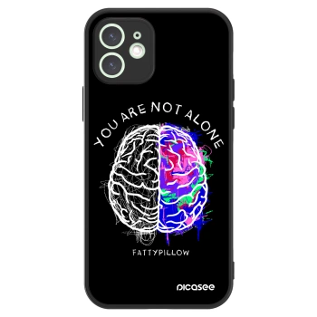 Picasee ULTIMATE CASE MagSafe pro Apple iPhone 12 - Brain - White