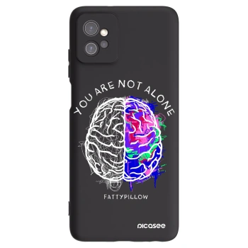 Obal pre Motorola Moto G32 - Brain - White