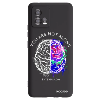 Obal pre Motorola Moto G72 - Brain - White