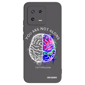 Picasee silikónový čierny obal pre Xiaomi 13 Pro - Brain - White