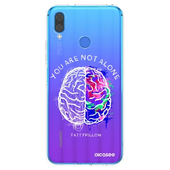 Picasee silikónový prehľadný obal pre Huawei Nova 3 - Brain - White