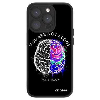 Picasee ULTIMATE CASE MagSafe pro Apple iPhone 15 Pro - Brain - White