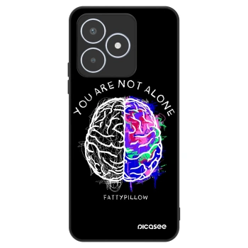 Obal pre Realme C53 - Brain - White