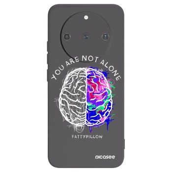 Picasee silikónový čierny obal pre Realme 11 Pro+ - Brain - White