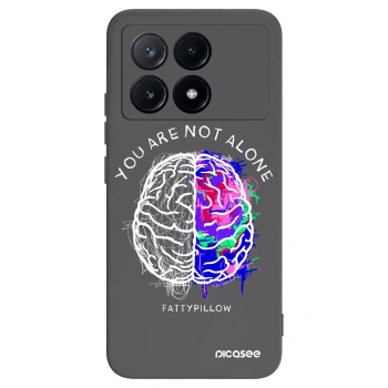 Picasee silikónový čierny obal pre Xiaomi Poco X6 Pro - Brain - White