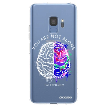 Obal pre Samsung Galaxy S9 G960F - Brain - White