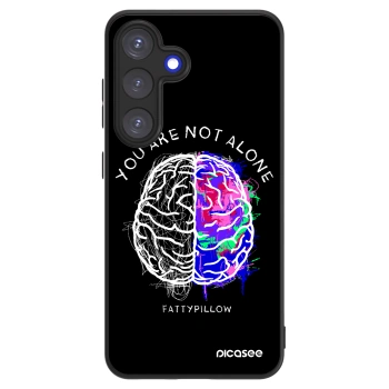 Picasee ULTIMATE CASE pro Samsung Galaxy A25 A256B 5G - Brain - White