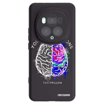 Picasee silikónový čierny obal pre Honor Magic6 Pro - Brain - White