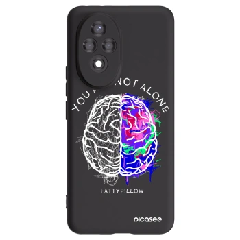 Picasee silikónový čierny obal pre Honor 200 Pro 5G - Brain - White