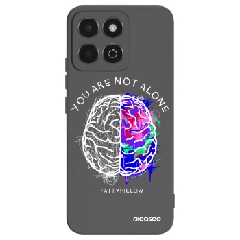Picasee silikónový čierny obal pre Honor 200 Smart 5G - Brain - White