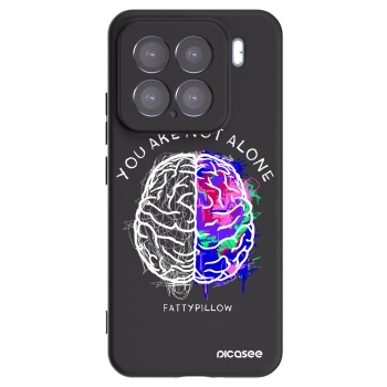 Picasee silikónový čierny obal pre Xiaomi 15 - Brain - White