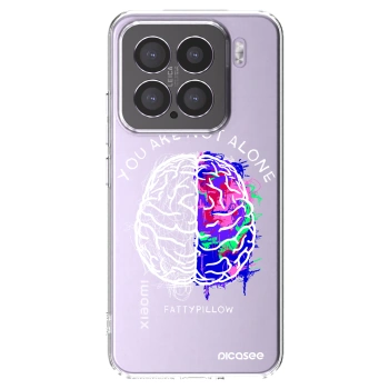 Picasee silikónový prehľadný obal pre Xiaomi 15 - Brain - White