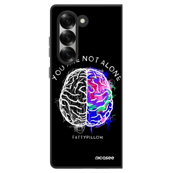 Obal pre Samsung Galaxy Z Fold6 5G - Brain - White