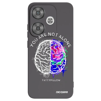 Picasee silikónový čierny obal pre Xiaomi Poco F6 - Brain - White
