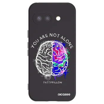 Picasee silikónový čierny obal pre Google Pixel 9a - Brain - White
