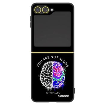 Obal pre Samsung Galaxy Z Flip5 5G - Brain - White