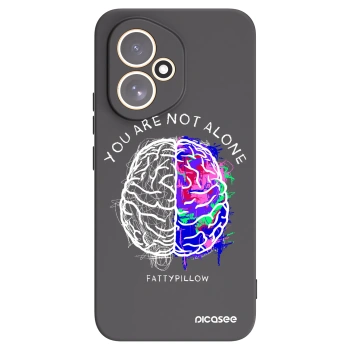 Picasee silikónový čierny obal pre Honor 400 5G - Brain - White
