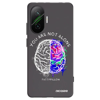 Picasee silikónový čierny obal pre Xiaomi Poco F7 5G - Brain - White