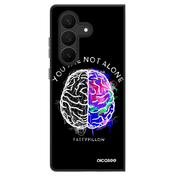 Obal pre Samsung Galaxy Z Fold7 5G - Brain - White