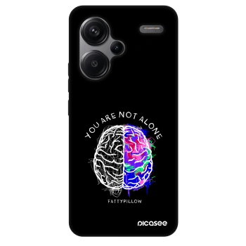 Obal pre Xiaomi Redmi Note 13 Pro+ 5G - Brain - White