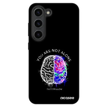 Picasee Fashion Case pre Samsung Galaxy S23+ 5G - Brain - White