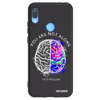 Obal pre Huawei Y6 2019 - Brain - White