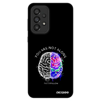 Obal pre Samsung Galaxy A33 5G A336 - Brain - White