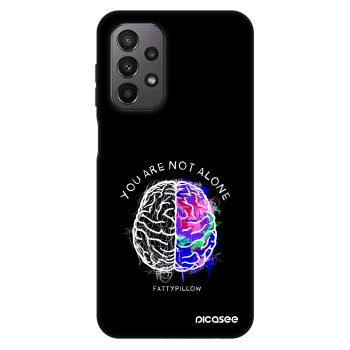 Obal pre Samsung Galaxy A23 A235F 4G - Brain - White