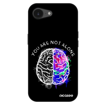 Obal pre Apple iPhone 16e - Brain - White