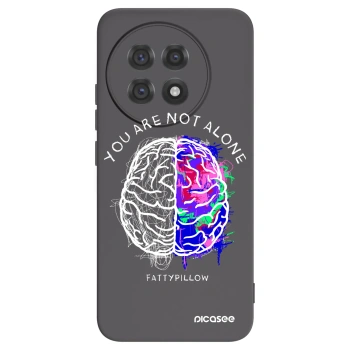 Picasee silikónový čierny obal pre OnePlus 13R 5G - Brain - White