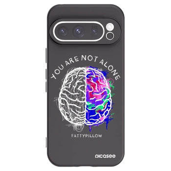 Picasee silikónový čierny obal pre Google Pixel 9 Pro XL - Brain - White