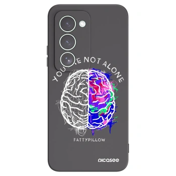 Picasee silikónový čierny obal pre Xiaomi Redmi 15 5G - Brain - White