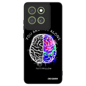 Obal pre Motorola Moto G86 Power 5G - Brain - White