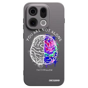 Obal pre OPPO Find X9 - Brain - White