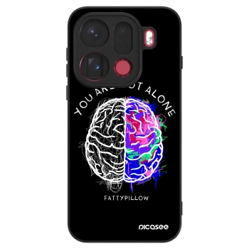 Obal pre OPPO Find X9 Pro - Brain - White