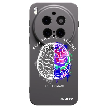 Picasee silikónový čierny obal pre Vivo X300 Pro - Brain - White