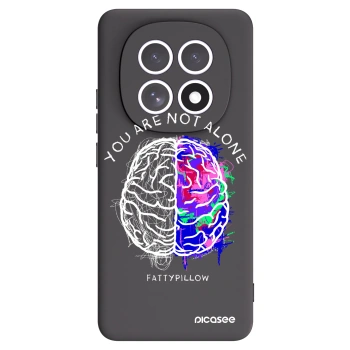 Picasee silikónový čierny obal pre Xiaomi Redmi Note 15 5G - Brain - White