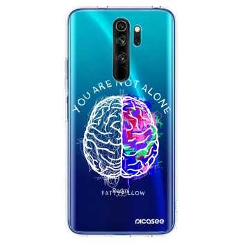 Obal pre Xiaomi Redmi Note 8 Pro - Brain - White