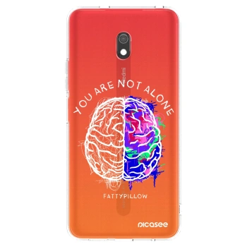 Obal pre Xiaomi Redmi 8A - Brain - White