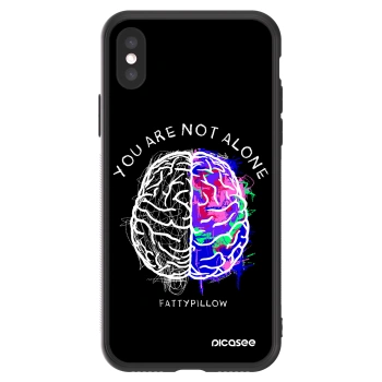 Picasee ULTIMATE CASE pro Apple iPhone X/XS - Brain - White