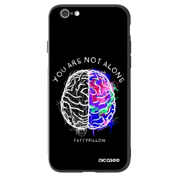 Obal pre Apple iPhone 6/6S - Brain - White