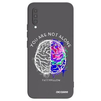 Obal pre Samsung Galaxy A30s A307F - Brain - White