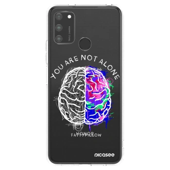 Obal pre Honor 9A - Brain - White